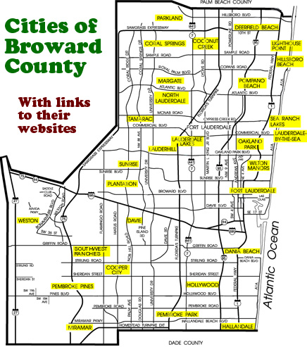 Broward County Fl. CITIES OF BROWARD COUNTY